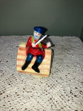 Vintage Fiddler On The Roof Music Spinning Music Box